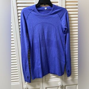 Lululemon swiftly tech long sleeve shirt size 8